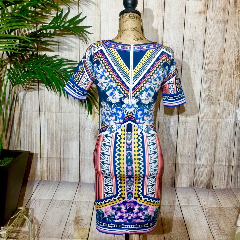 Multi-Color Dress - Picture 2 of 5